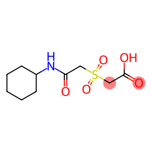 2-{[(cyclohexylcarbamoyl)methane]sulfonyl}acetic acid