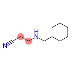 3-[(cyclohexylmethyl)amino]propanenitrile