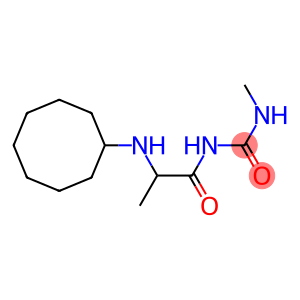 1-[2-(cyclooctylamino)propanoyl]-3-methylurea