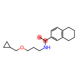 [3-(cyclopropylmethoxy)propyl][1-(5,6,7,8-tetrahydronaphthalen-2-yl)ethyl]amine