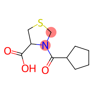 3-(cyclopentylcarbonyl)-1,3-thiazolidine-4-carboxylic acid