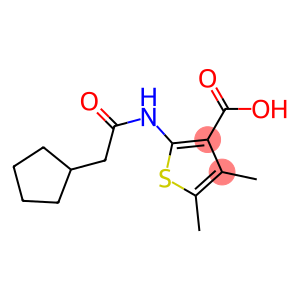 2-[(cyclopentylacetyl)amino]-4,5-dimethylthiophene-3-carboxylic acid