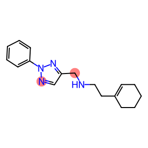 [2-(cyclohex-1-en-1-yl)ethyl][(2-phenyl-2H-1,2,3-triazol-4-yl)methyl]amine