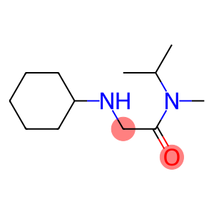 2-(cyclohexylamino)-N-methyl-N-(propan-2-yl)acetamide