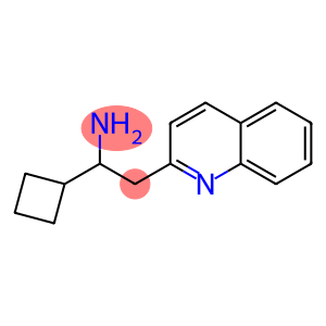 1-cyclobutyl-2-(quinolin-2-yl)ethan-1-amine