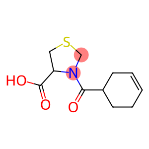 3-(cyclohex-3-en-1-ylcarbonyl)-1,3-thiazolidine-4-carboxylic acid