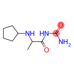 [2-(cyclopentylamino)propanoyl]urea