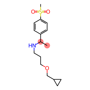 [3-(cyclopropylmethoxy)propyl][1-(4-methanesulfonylphenyl)ethyl]amine