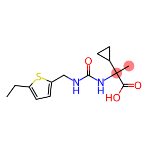 2-cyclopropyl-2-[({[(5-ethylthien-2-yl)methyl]amino}carbonyl)amino]propanoic acid