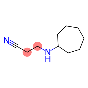 3-(cycloheptylamino)propanenitrile