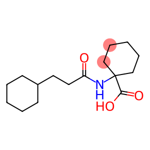 1-(3-cyclohexylpropanamido)cyclohexane-1-carboxylic acid