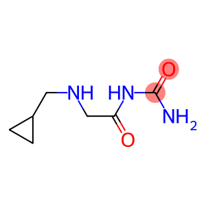 {2-[(cyclopropylmethyl)amino]acetyl}urea