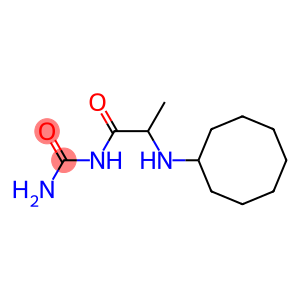 [2-(cyclooctylamino)propanoyl]urea