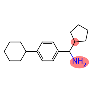 (4-cyclohexylphenyl)(cyclopentyl)methanamine