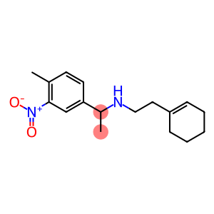 [2-(cyclohex-1-en-1-yl)ethyl][1-(4-methyl-3-nitrophenyl)ethyl]amine