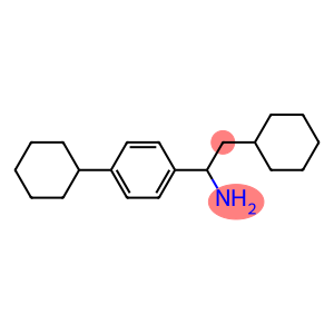 2-cyclohexyl-1-(4-cyclohexylphenyl)ethan-1-amine