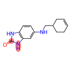 5-[(cyclohex-3-en-1-ylmethyl)amino]-2,3-dihydro-1H-1,3-benzodiazol-2-one