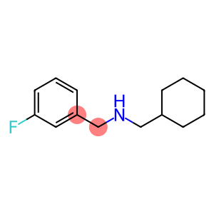 (cyclohexylmethyl)[(3-fluorophenyl)methyl]amine