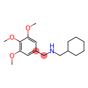 (cyclohexylmethyl)[(3,4,5-trimethoxyphenyl)methyl]amine