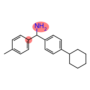 (4-cyclohexylphenyl)(4-methylphenyl)methanamine