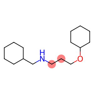 (cyclohexylmethyl)[3-(cyclohexyloxy)propyl]amine