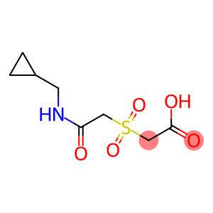 ({2-[(cyclopropylmethyl)amino]-2-oxoethyl}sulfonyl)acetic acid