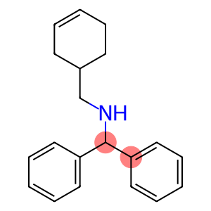 (cyclohex-3-en-1-ylmethyl)(diphenylmethyl)amine