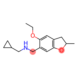 (cyclopropylmethyl)[(5-ethoxy-2-methyl-2,3-dihydro-1-benzofuran-6-yl)methyl]amine