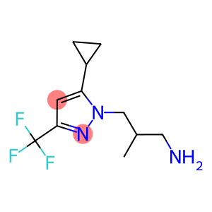 3-(5-CYCLOPROPYL-3-TRIFLUOROMETHYL-PYRAZOL-1-YL)-2-METHYL-PROPYLAMINE