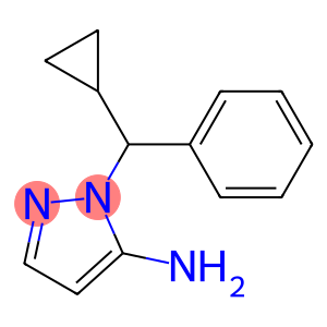 2-(CYCLOPROPYL-PHENYL-METHYL)-2H-PYRAZOL-3-YLAMINE