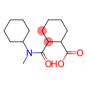 2-(CYCLOHEXYL-METHYL-CARBAMOYL)-CYCLOHEXANECARBOXYLIC ACID