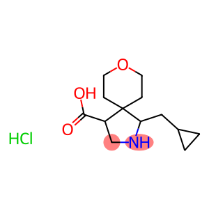 2-CYCLOPROPYLMETHYL-8-OXA-2-AZA-SPIRO[4.5]DECANE-4-CARBOXYLIC ACID HYDROCHLORIDE