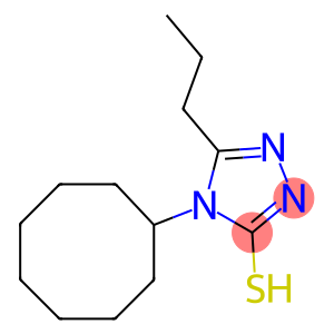 4-cyclooctyl-5-propyl-4H-1,2,4-triazole-3-thiol