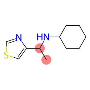 CYCLOHEXYL-(1-THIAZOL-4-YL-ETHYL)-AMINE