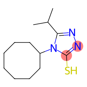 4-cyclooctyl-5-(propan-2-yl)-4H-1,2,4-triazole-3-thiol