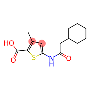 5-(2-cyclohexylacetamido)-3-methylthiophene-2-carboxylic acid