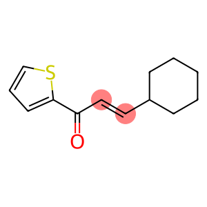 3-cyclohexyl-1-(2-thienyl)prop-2-en-1-one