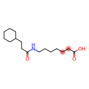 7-[(3-cyclohexylpropanoyl)amino]heptanoic acid