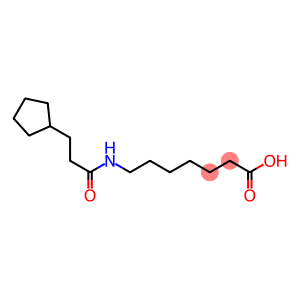 7-[(3-cyclopentylpropanoyl)amino]heptanoic acid