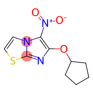 6-(cyclopentyloxy)-5-nitroimidazo[2,1-b][1,3]thiazole