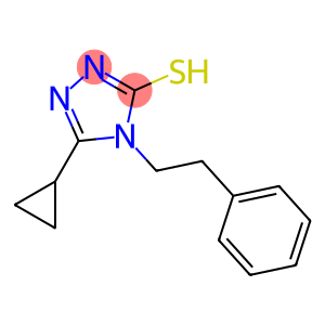 5-cyclopropyl-4-(2-phenylethyl)-4H-1,2,4-triazole-3-thiol