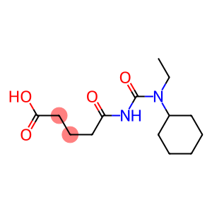 5-{[cyclohexyl(ethyl)carbamoyl]amino}-5-oxopentanoic acid