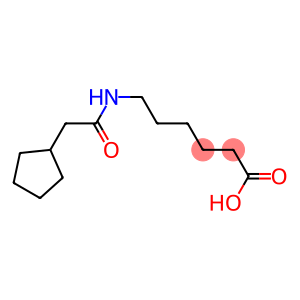 6-[(cyclopentylacetyl)amino]hexanoic acid