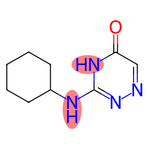 3-CYCLOHEXYLAMINO-4H-[1,2,4]TRIAZIN-5-ONE