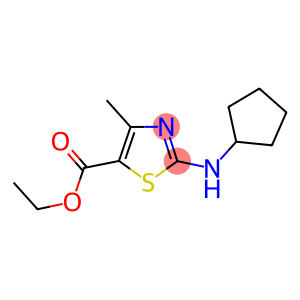 2-CYCLOPENTYLAMINO-4-METHYL-THIAZOLE-5-CARBOXYLIC ACID ETHYL ESTER