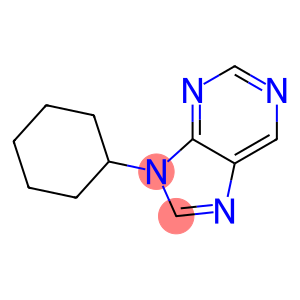 9-cyclohexyl-9H-purine