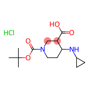 4-CYCLOPROPYLAMINO-PIPERIDINE-1,3-DICARBOXYLIC ACID 1-TERT-BUTYL ESTER HYDROCHLORIDE