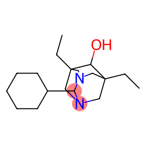 2-CYCLOHEXYL-5,7-DIETHYL-1,3-DIAZATRICYCLO[3.3.1.1(3,7)]DECAN-6-OL