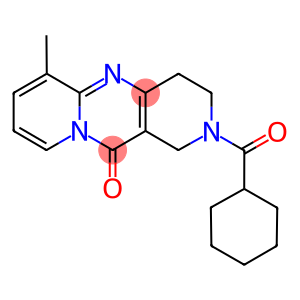 2-(CYCLOHEXYLCARBONYL)-6-METHYL-1,2,3,4-TETRAHYDRO-11H-DIPYRIDO[1,2-A:4',3'-D]PYRIMIDIN-11-ONE