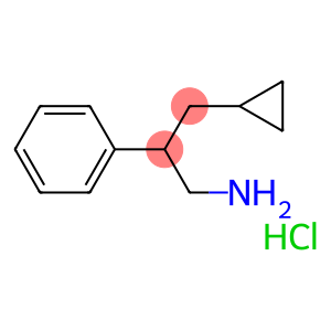 3-CYCLOPROPYL-2-PHENYLPROPAN-1-AMINE HYDROCHLORIDE